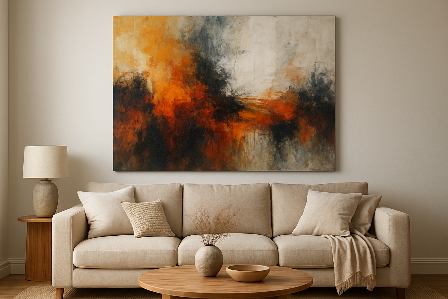 Large Canvas Art: Statement Pieces for Any Room